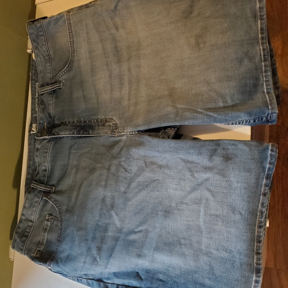 Riders by lee bermuda jean shorts